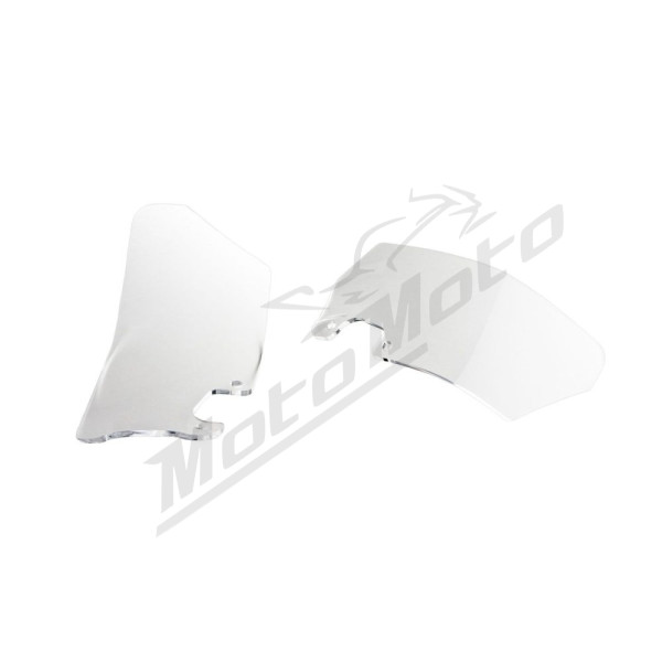 WRS BM007T Side Deflectors Clear BMW R1200GS 06-12