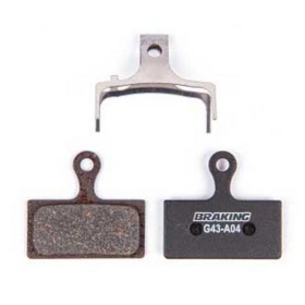 BRAKING Organinės dviračių stabdžių trinkelės Shimano Dura Ace / Ultegra / 105