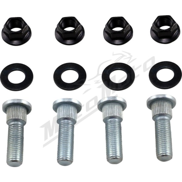 MOOSE OFFROAD Wheel Stud/Nut Kit Yamaha YFM / YFS / YFZ 200-660cc 87-06