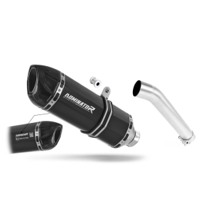 Yamaha YZF 600 R Thundercat 1996-2006 ES patvirtintas duslintuvo bakelis HP1 BLACK