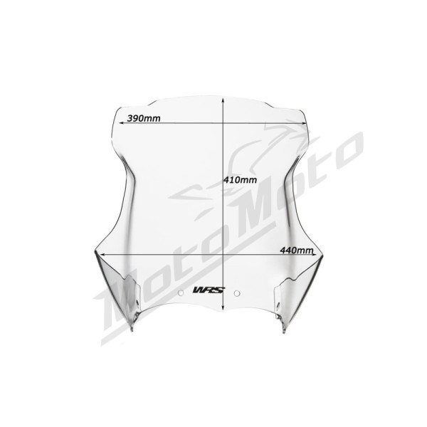 WRS INTERMEDIO Windscreen Clear BMW R1200GS 04-12