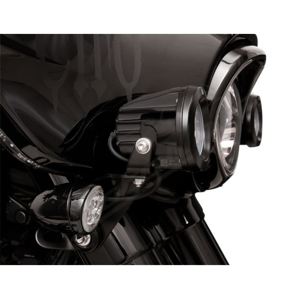 CIRO TAC-10 Light Cannons Harley Davidson FLH / FLHT / FLHX / FLHXS 1690-1923cc 14-23