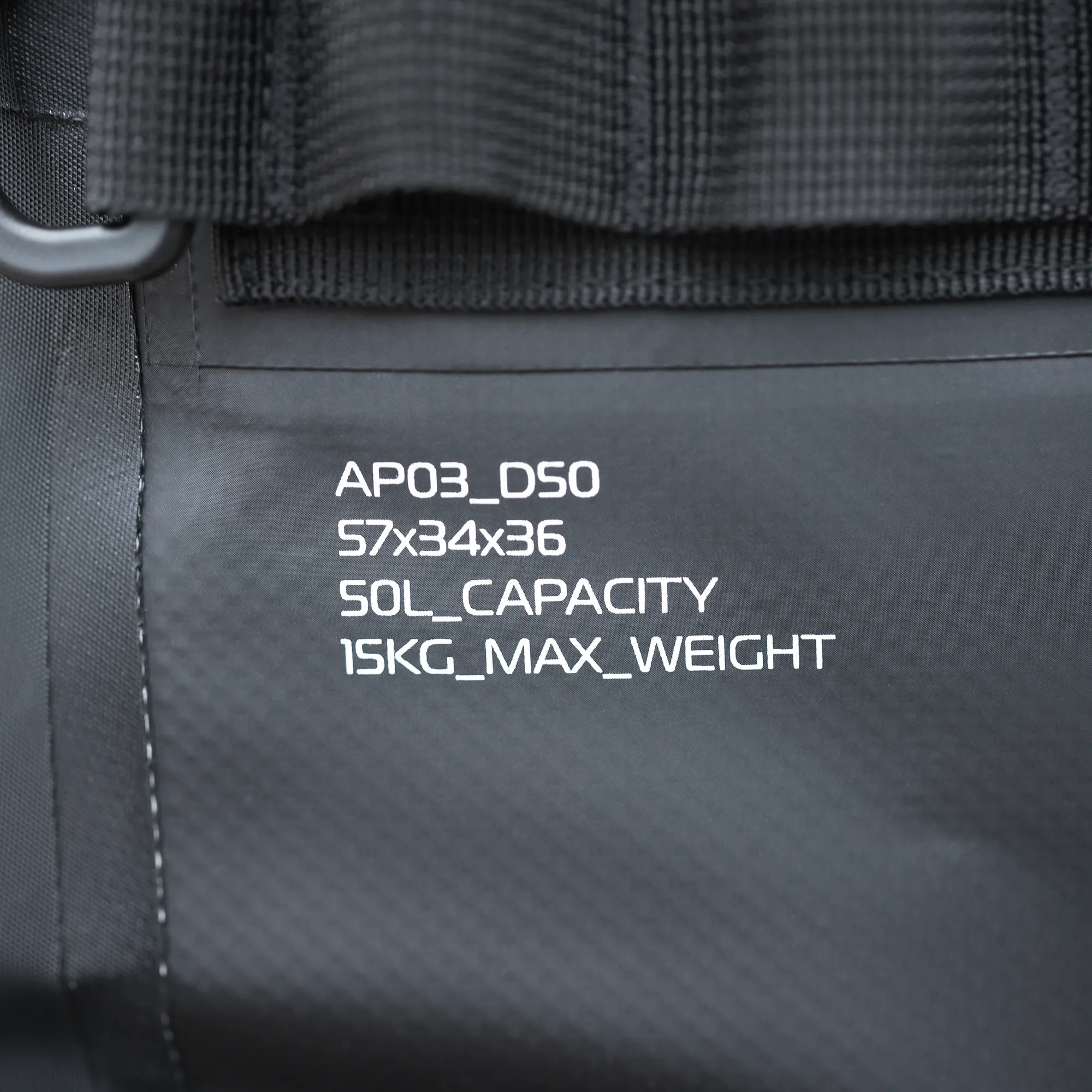 Oxford Aqua Pro D-50 Duffle Bag Black 50L