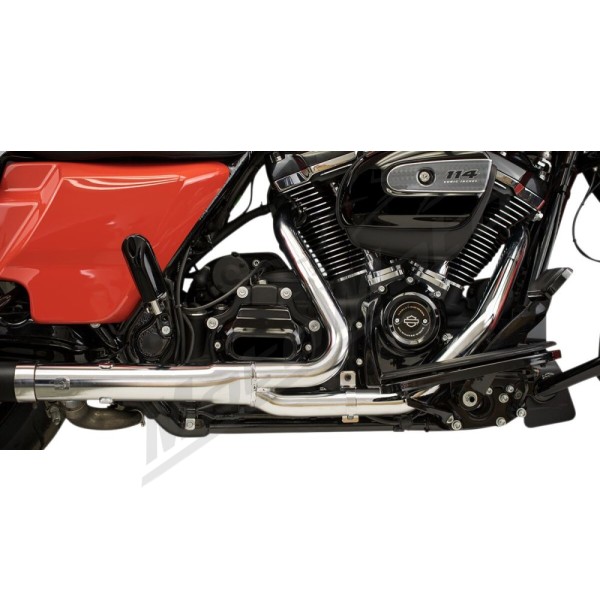 KHROME WERKS Hideaway Header Harley Davidson FLHR / FLHRC / FLHRXS / FLHT / FLHTK / FLHTKSE / FLHX / FLTRU / FLTRXSE 1750-1977 17-25