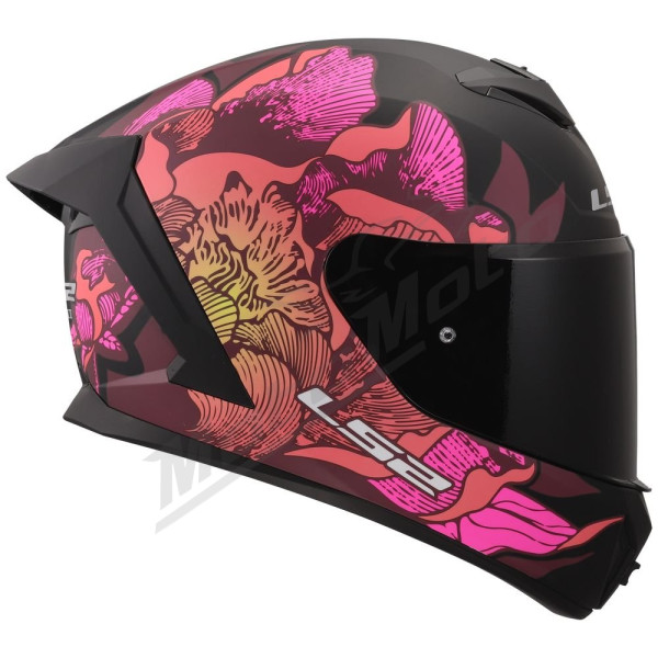 Helmet LS2 FF820 RAPID 3 POPPIES 2