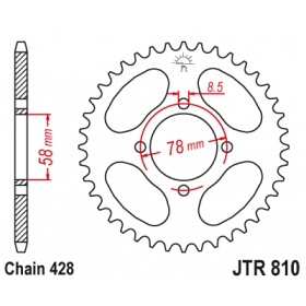 Rear sprocket JTR810