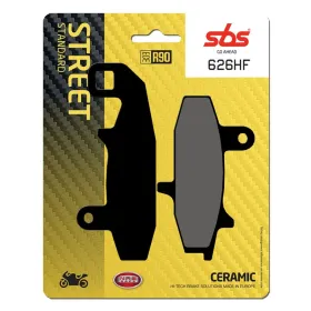 SBS HF Street 626HF Ceramic Organic Brake Pads Suzuki DR 650-800cc 88-92