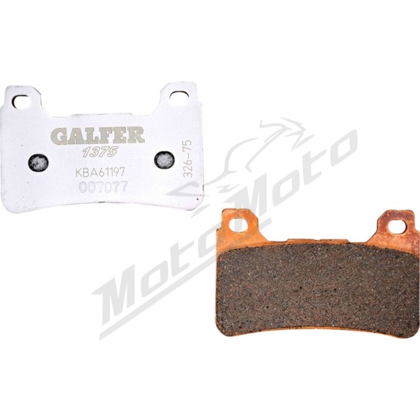 GALFER HH Sintered Ceramic Brake Pads Honda CB / CBR 600-1000cc 05-24