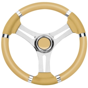 Osculati steering wheel 350mm cream