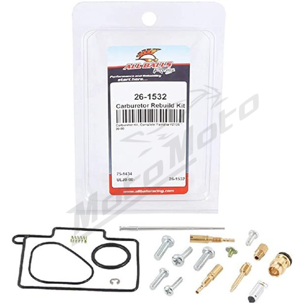 All Balls karbiuratoriaus remonto kompl. Yamaha YZ 125 99-00