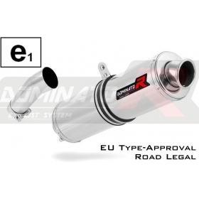 Exhaust silincer Dominator Round BMW F650GS 2008-2012