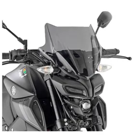 KAPPA Priekinis stiklas tamsintas Yamaha MT / Honda CB 125-750 20-25