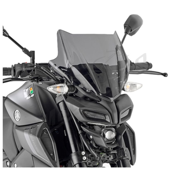 KAPPA Windshield smoked Yamaha MT / Honda CB 125-750 20-25