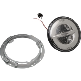 DRAG SPECIALTIES 7" Reflector-Style Headlight Harley Davidson FLHR / FLHRC / FLHRCI / FLHRI / FLHRS / FLHRSE 1340-1800cc 85-13