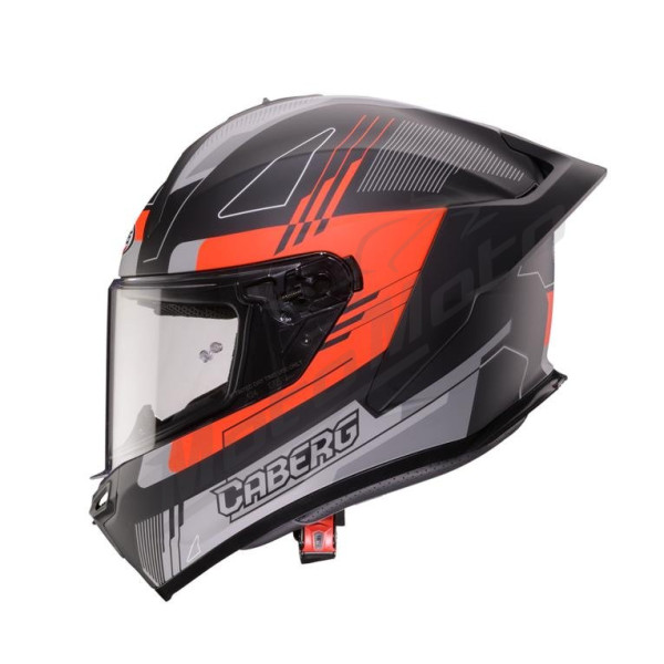 Helmet Caberg Roxter Colt Matte Black/Fluorescent Red