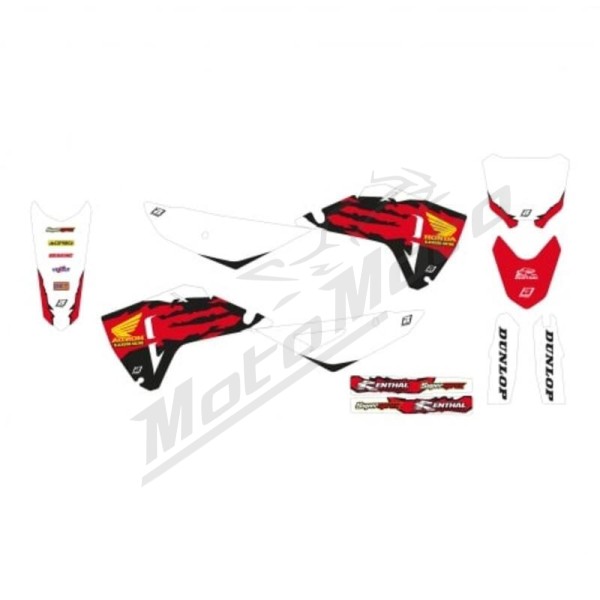 BLACKBIRD Retro Graphic Kit Honda CRF 250-450cc 25-26