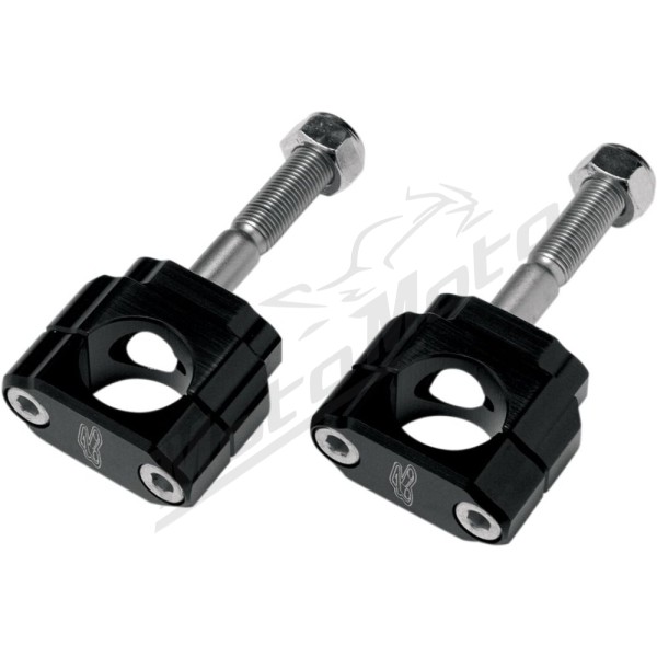 RENTHAL Rubber-Mounted Handlebar Clamp Ø28,6 Honda / Kawasaki / Yamaha 65-650 00-26