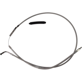 BARNETT High-Efficiency Stainless Steel Clutch Cable for Harley-Davidson FLTRX / FLTRXSE 1923-1977cc 23-26