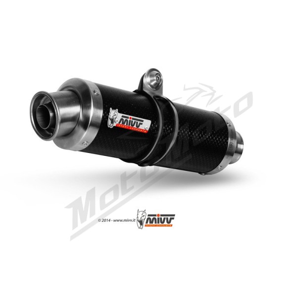 MIVV GP Carbon Slip-On Mufler Yamaha FZS 1000 Fazer 01-05