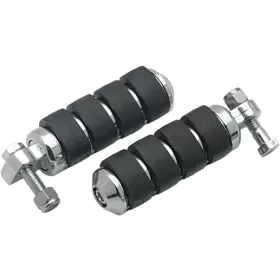KURYAKYN ISO Small Pegs Chromed Harley Davidson FX / FXD / FXDX / FXRS / XL / XLH883/1800 84-17