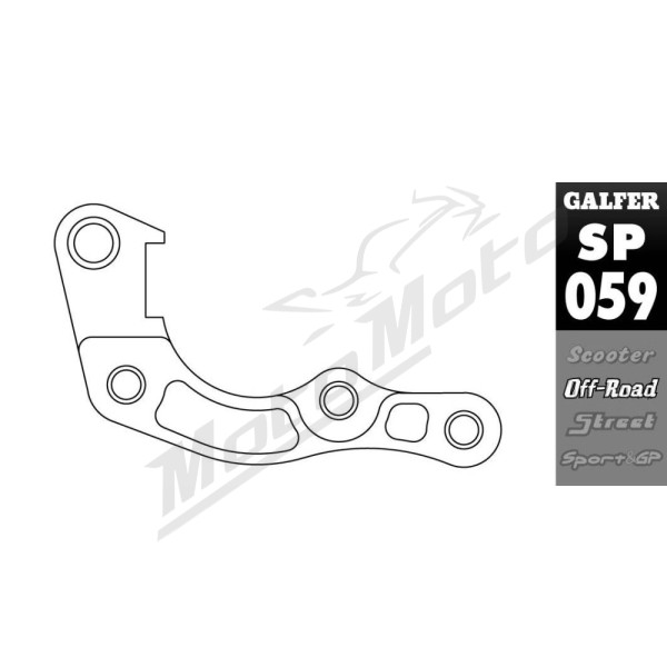 GALFER Brake Caliper Relocation Bracket