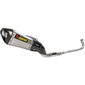 AKRAPOVIC Racing Line Exhaust System Stainless Steel / Titanium / Carbon Fiber Honda Grom / MSX 125 16-20