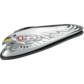 DRAG SPECIALTIES Eagle Head Front Fender Ornament 38,1mm