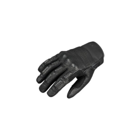 PANDO MOTO ONYX 02 Odinės pirštinės juodos