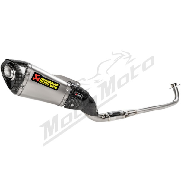 AKRAPOVIC Racing Line Exhaust System Stainless Steel / Titanium / Carbon Fiber Honda Grom / MSX 125 16-20