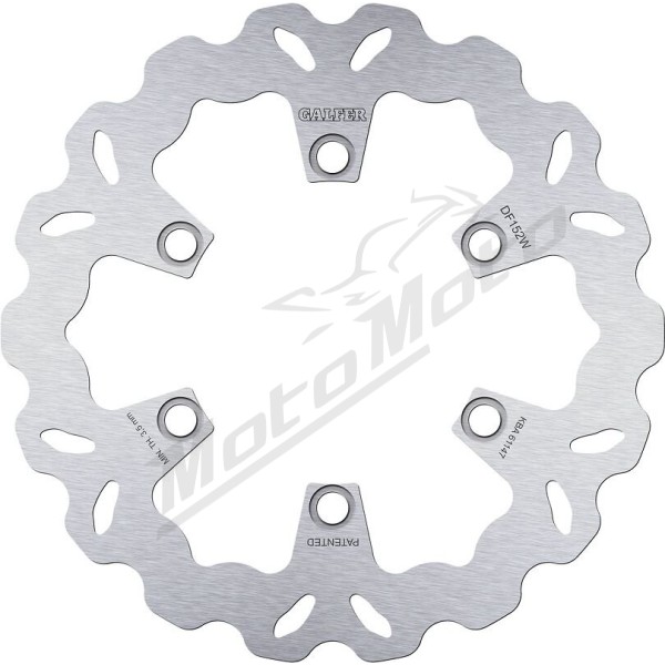 GALFER Wave® Rear Brake Rotor Kawasaki KDX / KLX 125-300cc 85-25
