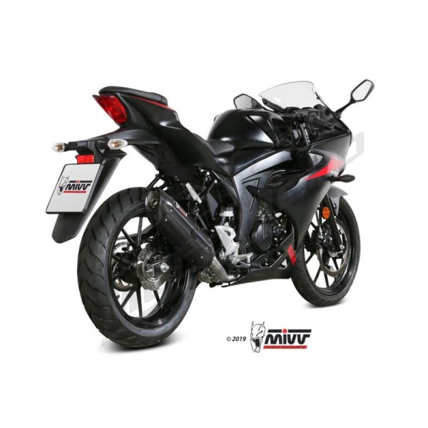 MIVV Suono Full Exhaust System Suzuki GSX-R / GSX-S125 18-20