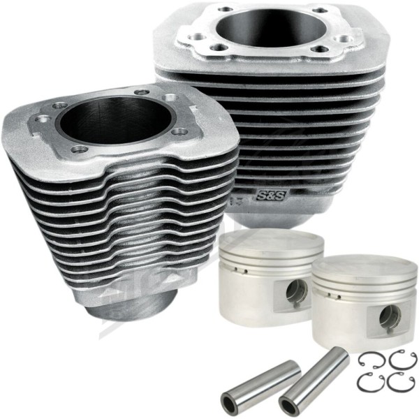 S&S CYCLE Cylinder & Piston Kit Harley Davidson FLHR / FLHS / FLHT / FLHTC 1340cc 84-99