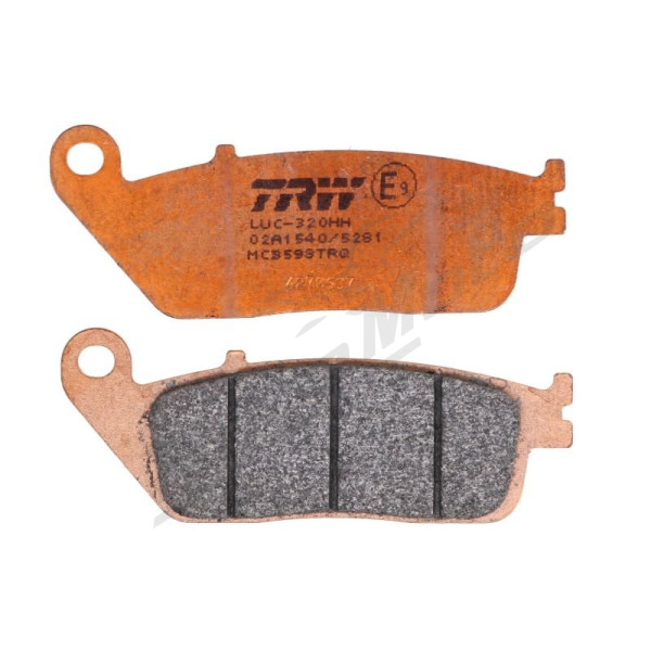 TRW Brake pads front 38,9x102,1x8,1mm BMW / Cagiva / Honda 125-1670 87-22