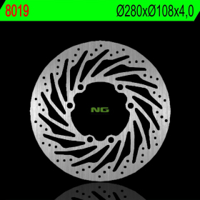 NG Priekinis fiksuotas stabdžių diskas 280x108x4mm Suzuki GSX-R / TL / SV / GSX / Bandit 600-1400cc 96-07