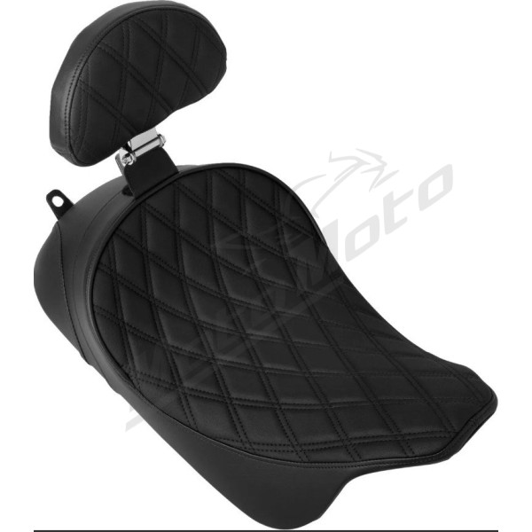 DRAG SPECIALTIES Solo Sėdynė Harley Davidson FLH / FLHFB / FLHR / FLHRC / FLHRXS / FLHT / FLHTC / FLHTCU / FLHTCUL / FLHTK / FLHTKL / FLHX 1584-1923 08-24