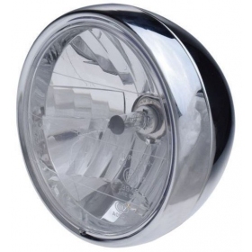 Universal CHROME headlight 190mm