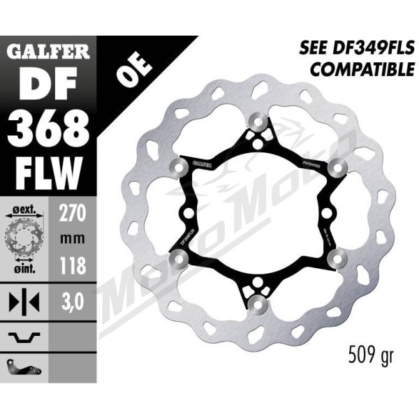 GALFER Wave® Front Brake Rotor Suzuki RMX / RM-Z 250-450cc 18->