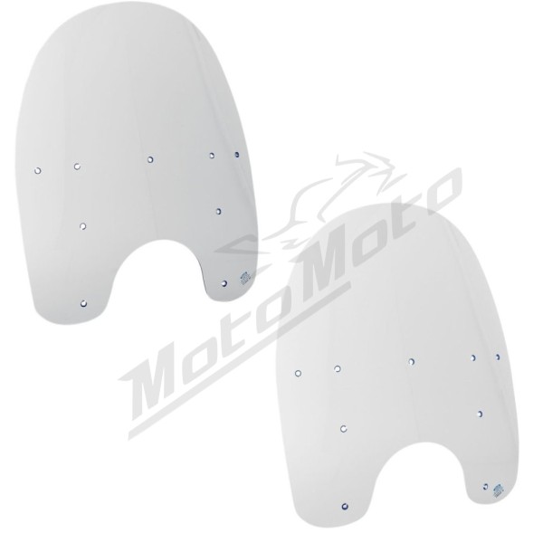 MEMPHIS SHADES HD Replacement Plastic Windshield 38x49,5cm Harley Davidson FXD / FXDB / FXDC / FXDL / FXDWG / FXDXI / FXR / FXRS / FXRT / FXSB / XL / XLH 883-1690 88-22