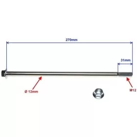 Stud M12 (length 270mm)