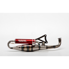 YASUNI Carrera 16 išmetimas aliuminis APRILIA / BENELLI / BETA / ITALJET / KEEWAY / MALAGUTI / MBK / PGO / YAMAHA 50 1990-2018