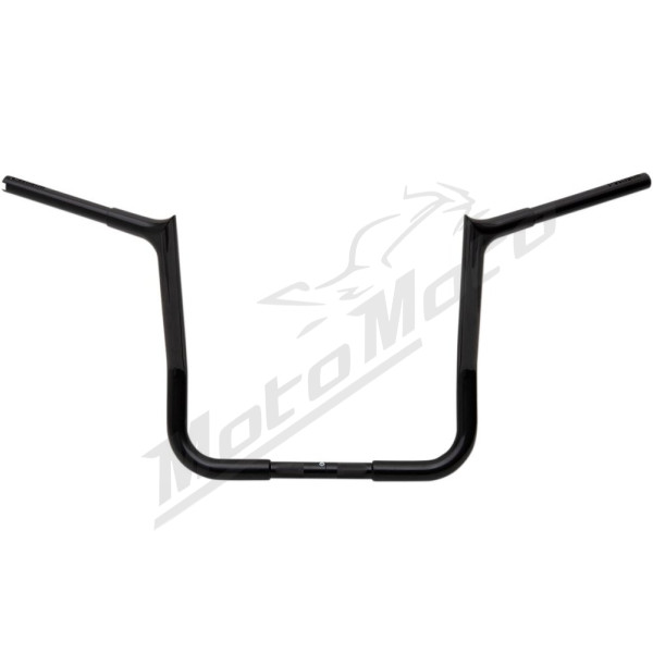 FAT BAGGERS INC. Pointed top steering wheel black 91.5x35.5cm Harley Davidson FLHXS / FLHTCU / FLHT / FLH 1340-1923 86-22
