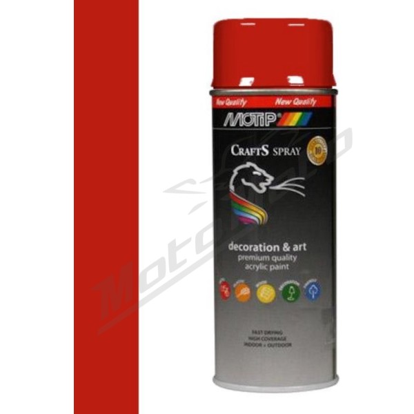 MOTIP Coloured paint CRAFTS RAL3020 400ml
