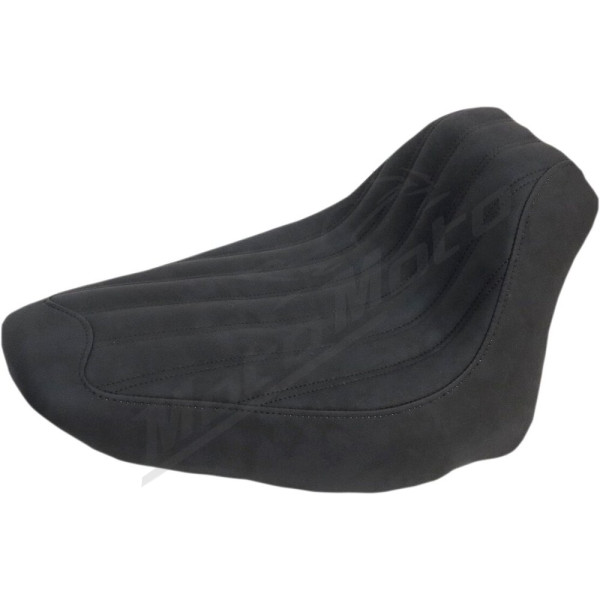 SADDLEMEN Knuckle Ribbed Solo Seat Harley Davidson FLSTC / FLSTN / FLSTNSE 1450-1800 06-17 