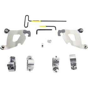 MEMPHIS SHADES HD Cafe Fairing Trigger-Lock Hardware Kit Harley Davidson XL 1200 11-19