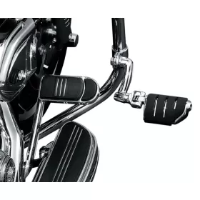 KURYAKYN Longhorn Chrome Offset Dually Highway Pegs Ø32mm