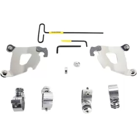 MEMPHIS SHADES HD Cafe Fairing Trigger-Lock Hardware Kit Harley Davidson XL 1200 11-19