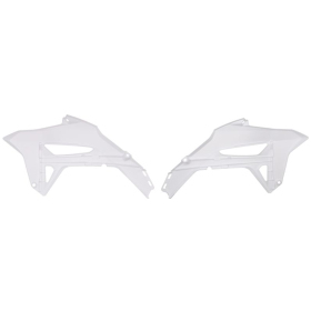 Radiator covers white CEMOTO HONDA CRF 250-450cc 2021-2023
