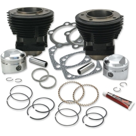 S&S CYCLE Stock Bore 80" Cylinder and Standard Compression Piston Kit Harley Davidson FLH / FLHC / FLHT / FLT / FLTC 1340cc 79-84