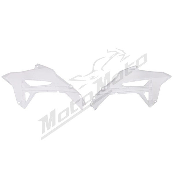 Radiator covers white CEMOTO HONDA CRF 250-450cc 2021-2023