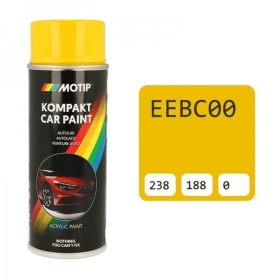 MOTIP Coloured paint EEBC00 400ml
